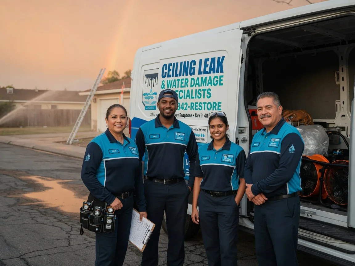 Ceiling Leak Cleanup company in Sugartown, LA